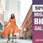 Fashion big sale facebook template