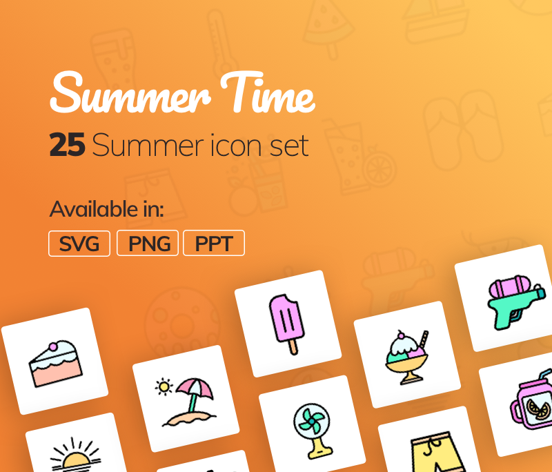 25 Summer Icons