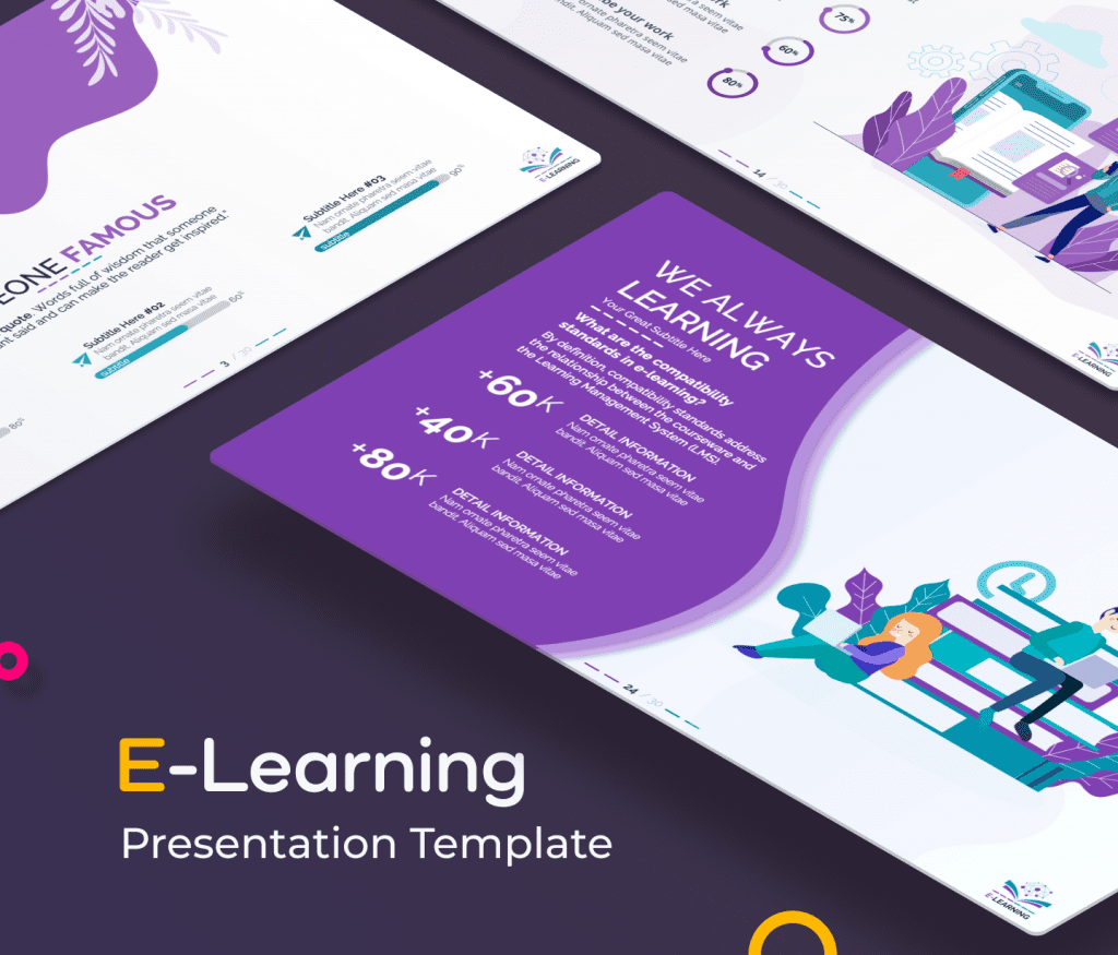 Premast | E-Learning PowerPoint Presentation Template (Education PPT)