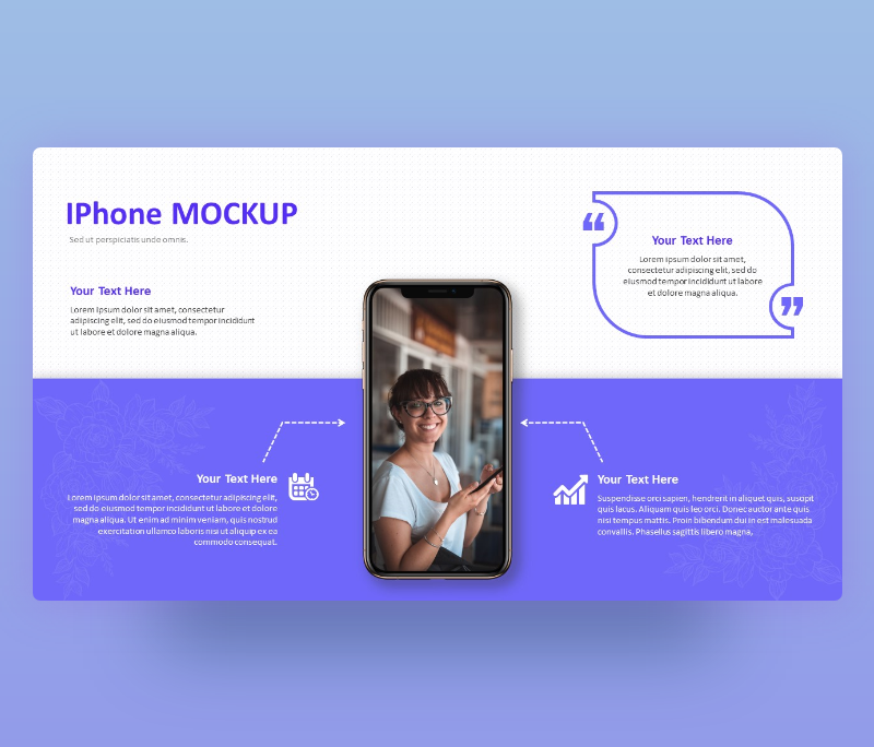 minimal I Phone Mock-up