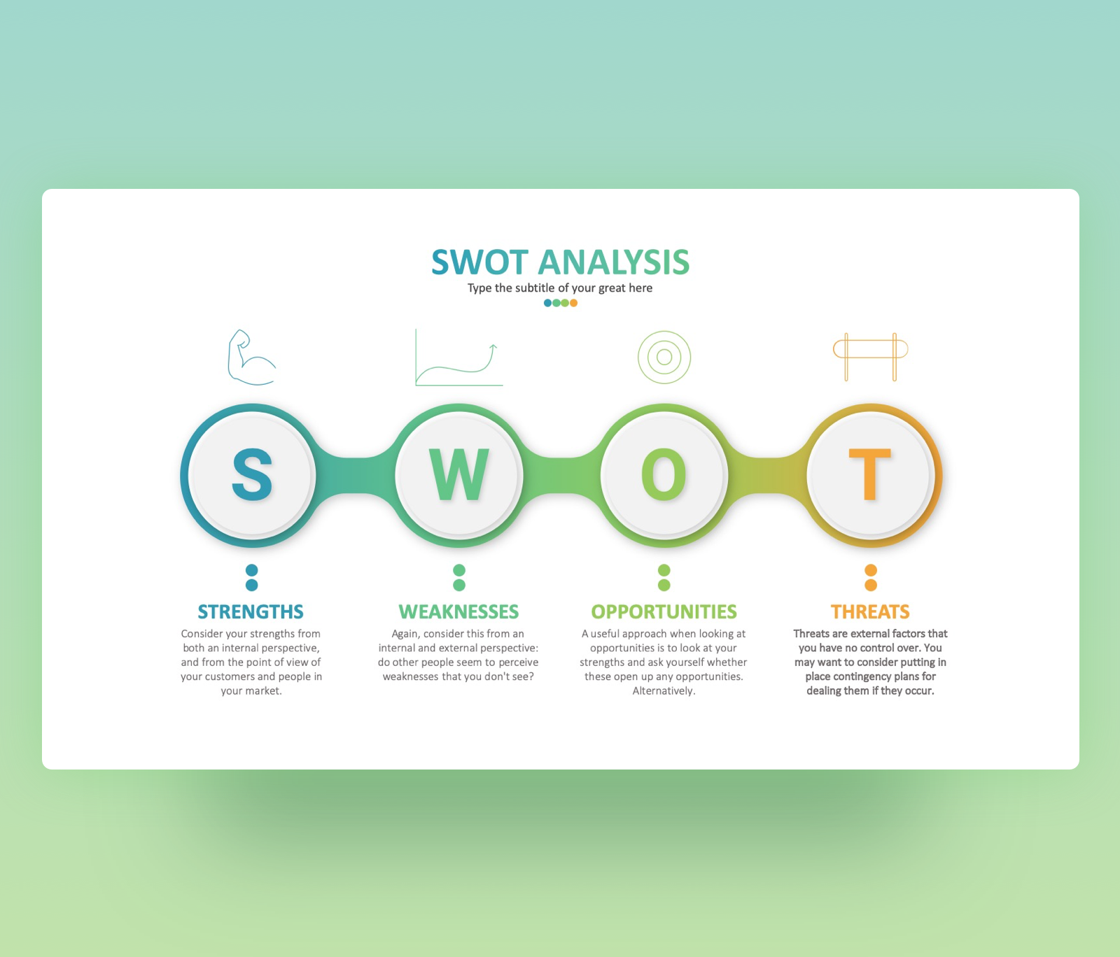 SWOT Infographics