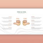 Pros and Cons PowerPoint Template Free PPT