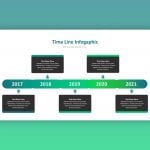 Free Timeline Infographic PowerPoint Slide