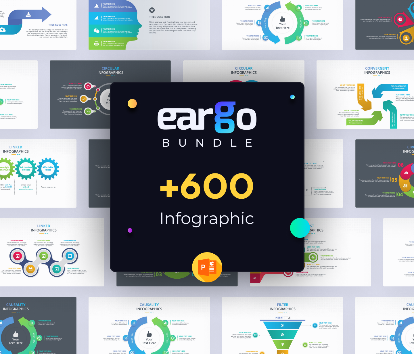 Eargo Bundle Revolutionary Infographic PPT Templates