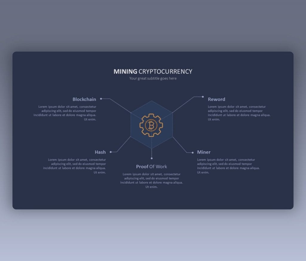 Cryptocurrency Ppt Template Free Download