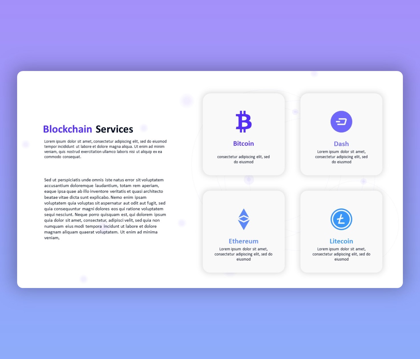 Blockchain and Cryptocurrency PowerPoint Template Free PPT