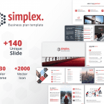 Simplex Business Plan PowerPoint Template