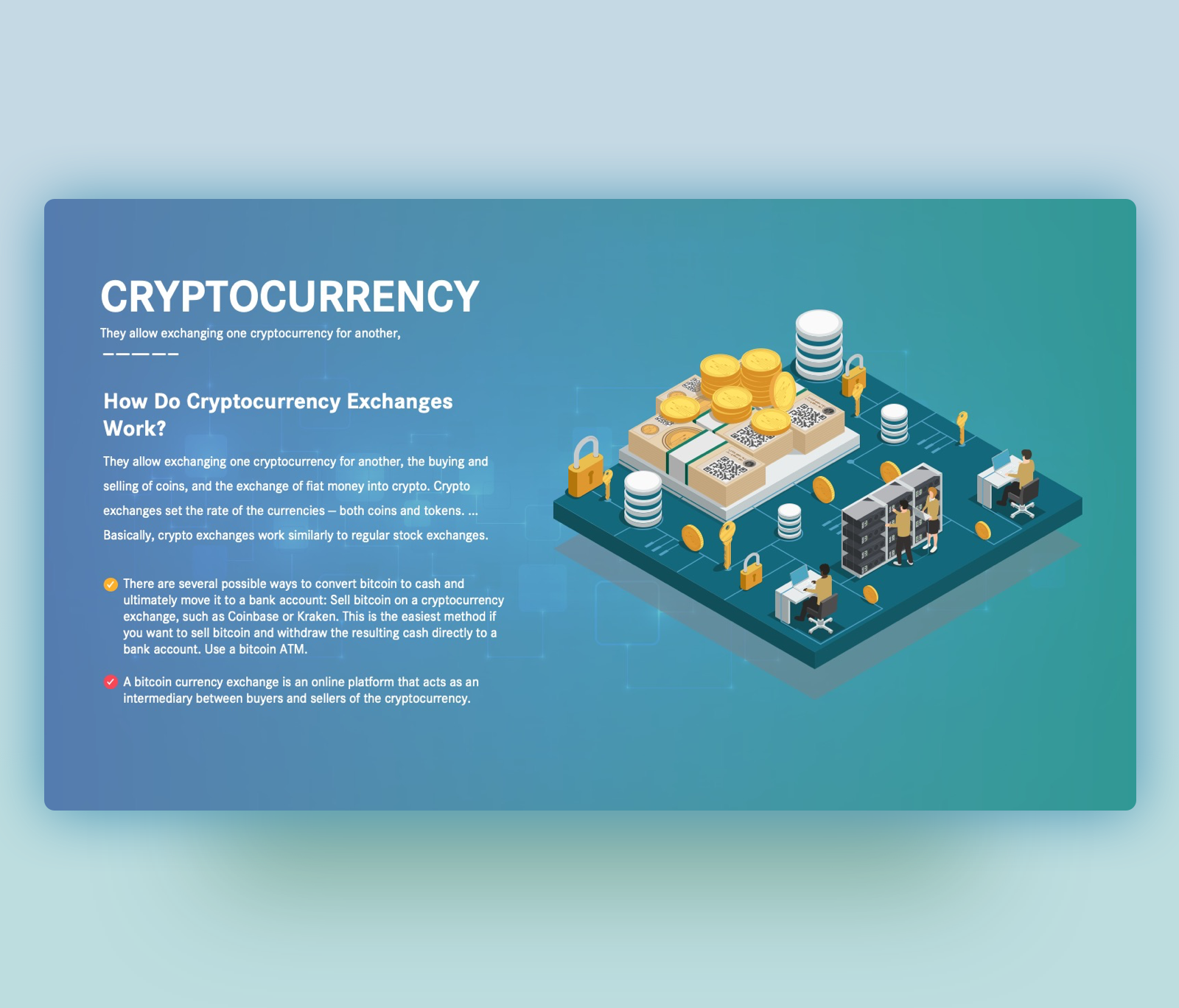 Cryptocurrency Exchange PPT – Free PowerPoint Template