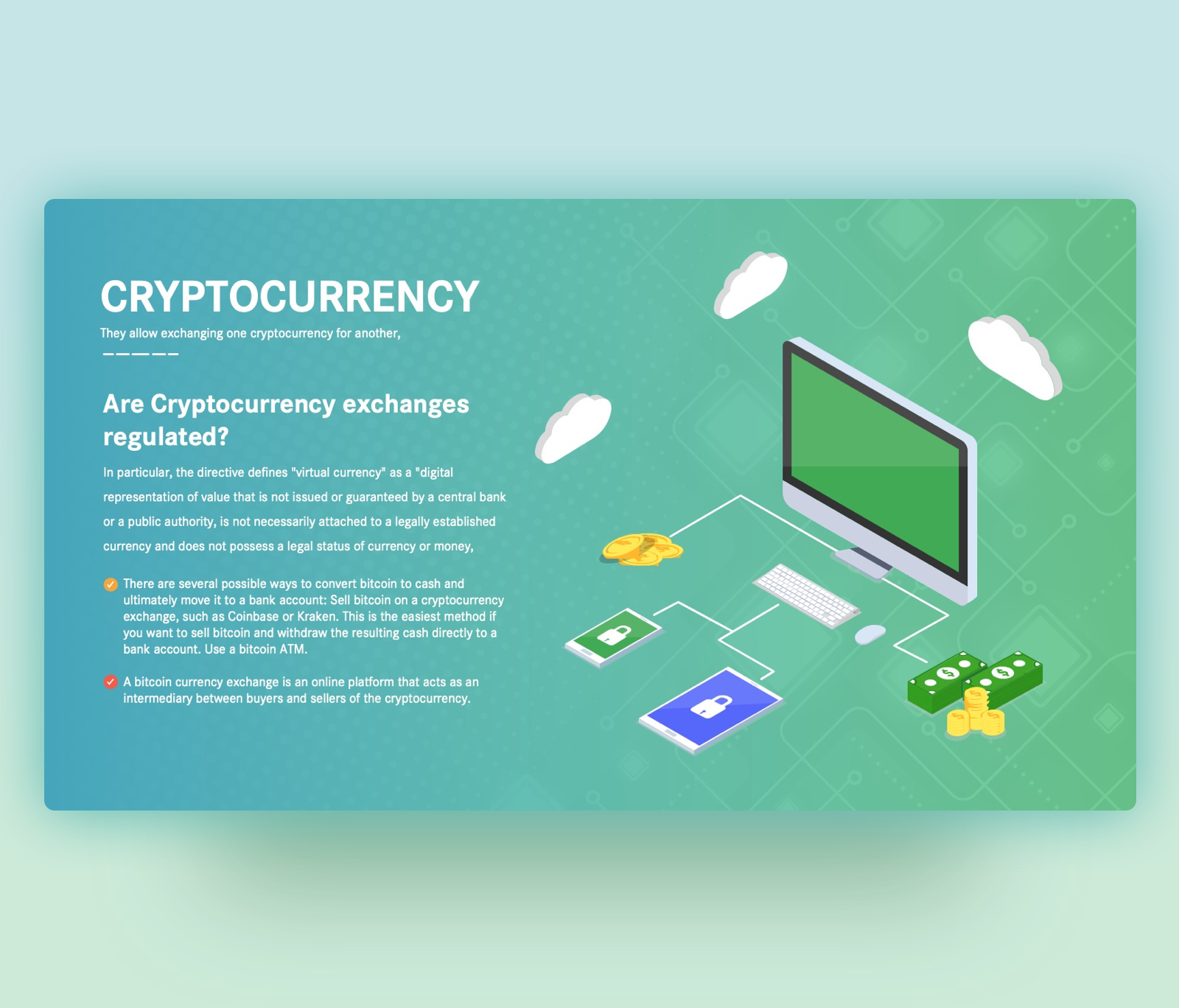 Cryptocurrency Exchange Regulation – PowerPoint Template