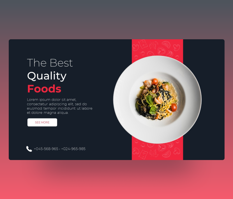 The Best Quality Foods PowerPoint Template