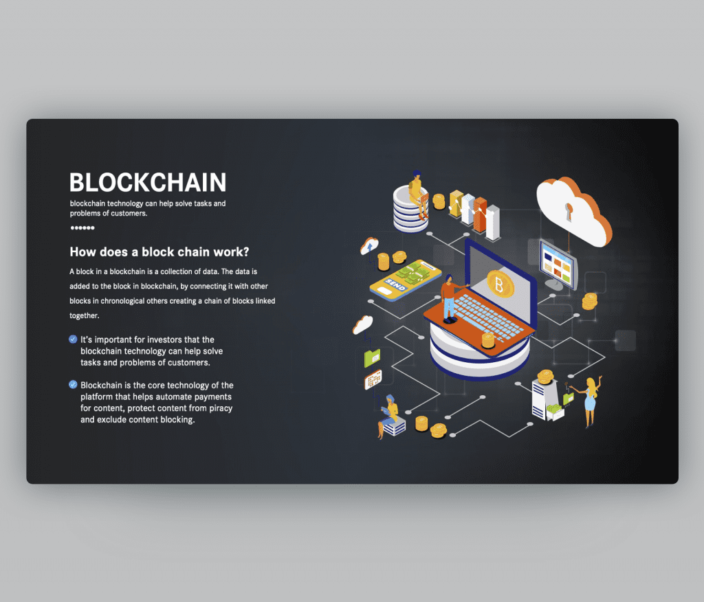 Premast | Blockchain PowerPoint Business Template