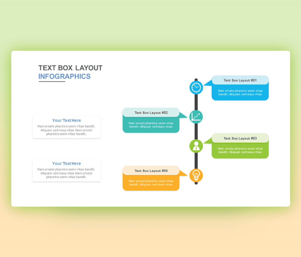 Premast | Timeline text box layout