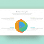 3D Enclosed Infographic PowerPoint – Free SmartArt PPT