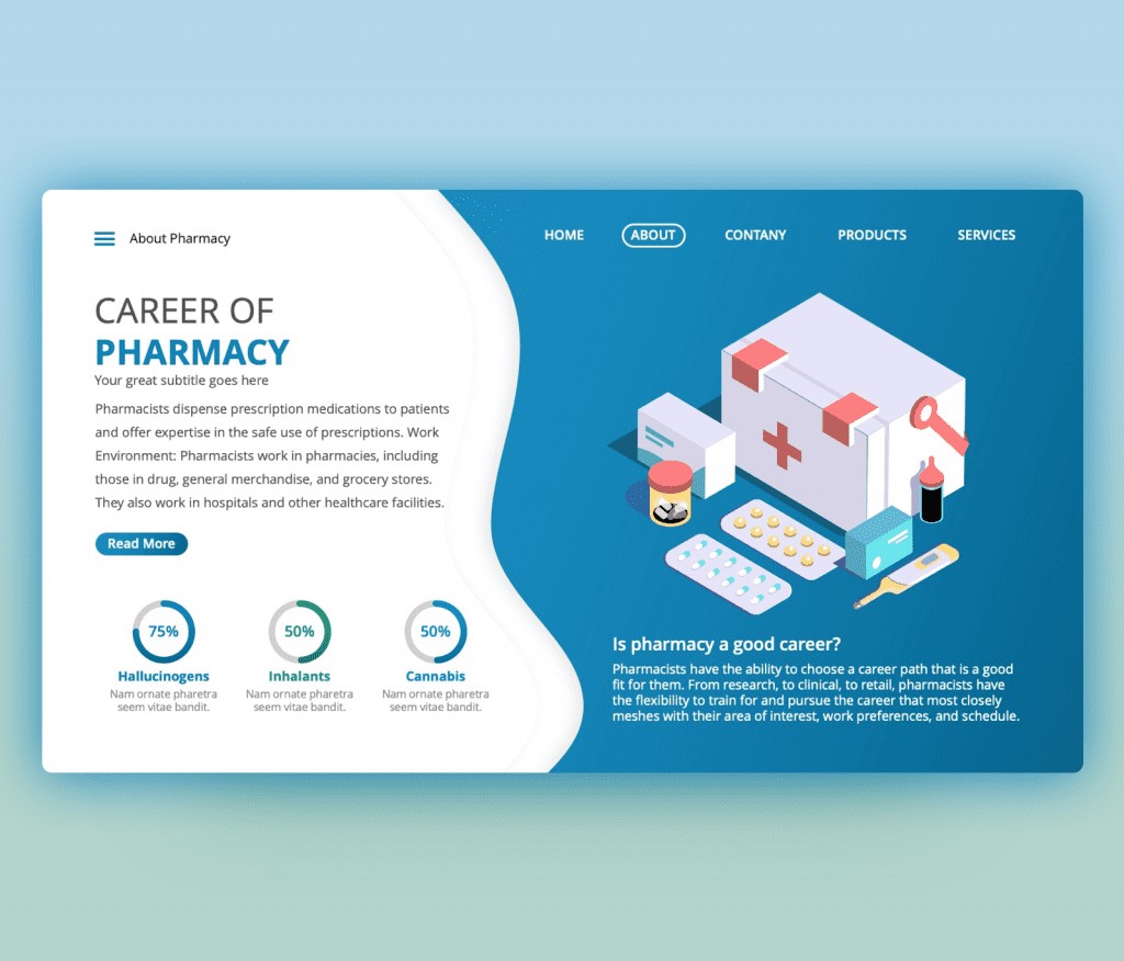 Premast | Career of Pharmacy – Free Medical PowerPoint Template