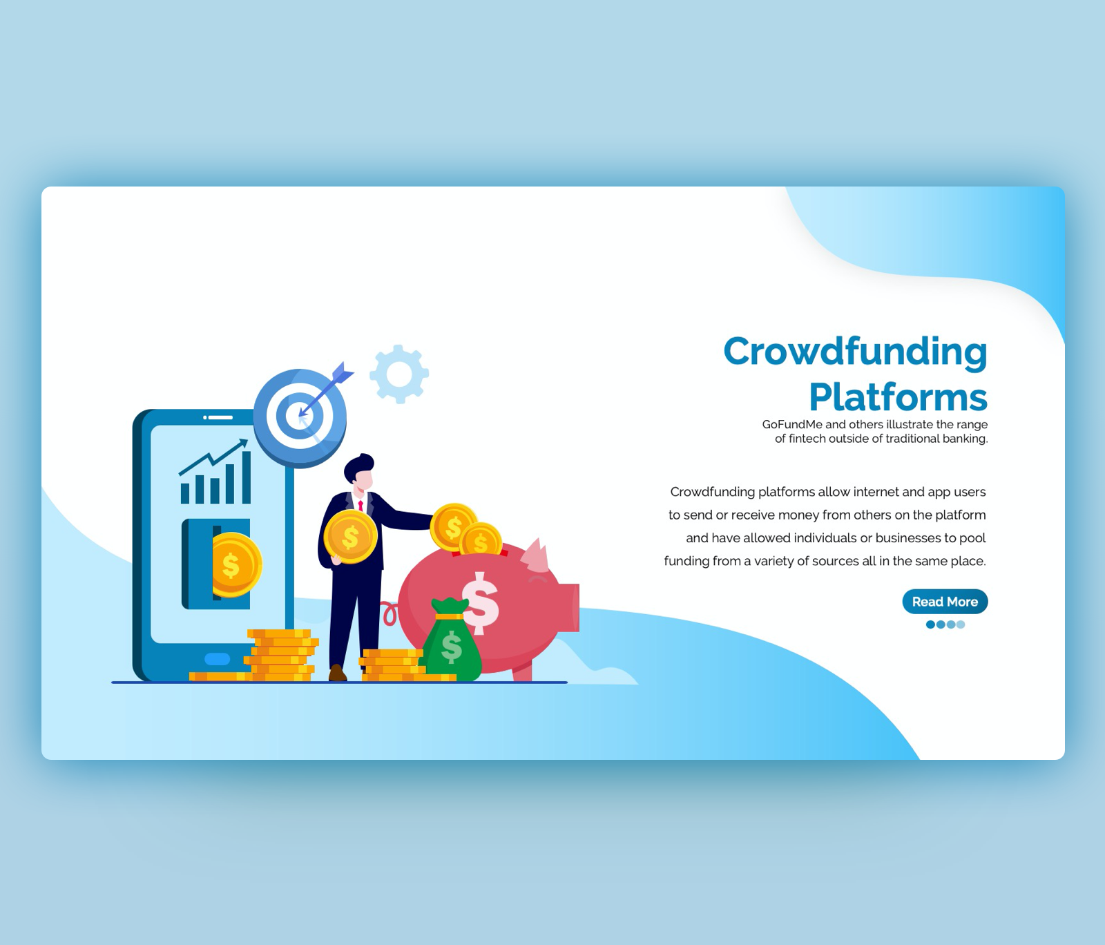 Crowdfunding Platforms PowerPoint Template