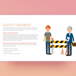 Safety Moment in the Workplace PowerPoint Template