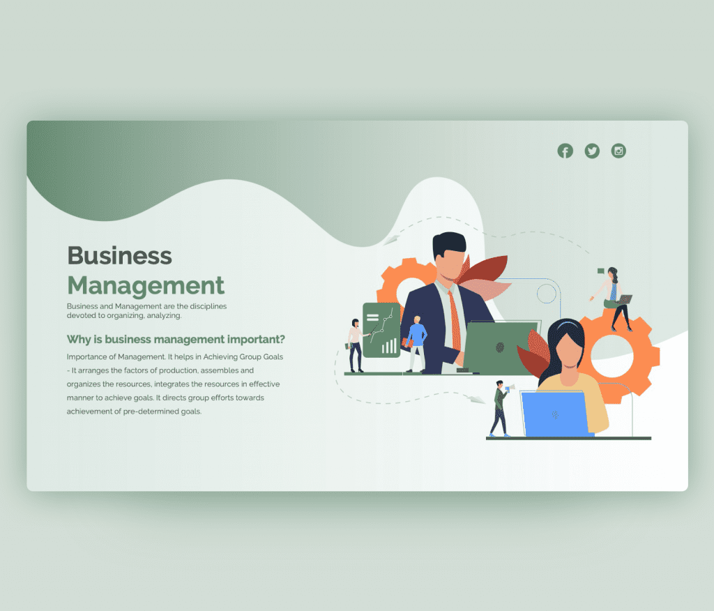 Premast | Business Management PowerPoint PPT Template