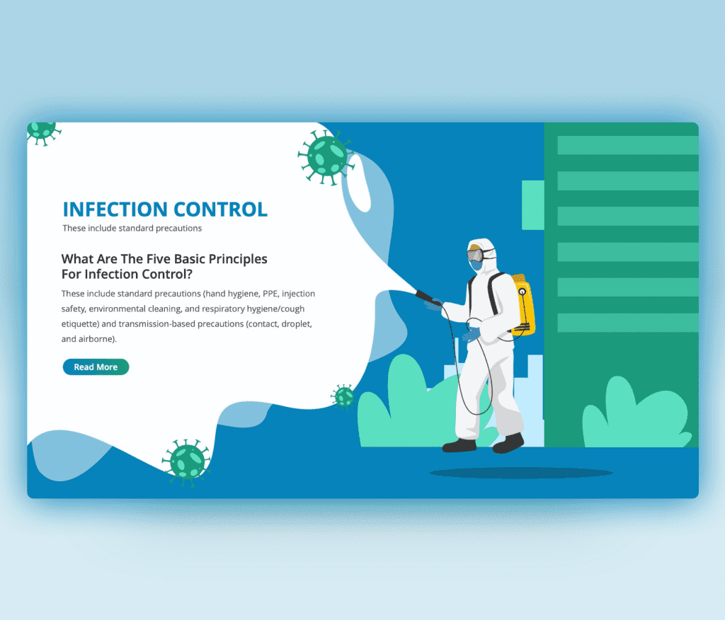 Premast | Infection Control PPT PowerPoint Template