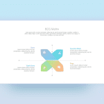 Modern BCG Matrix Template for PowerPoint