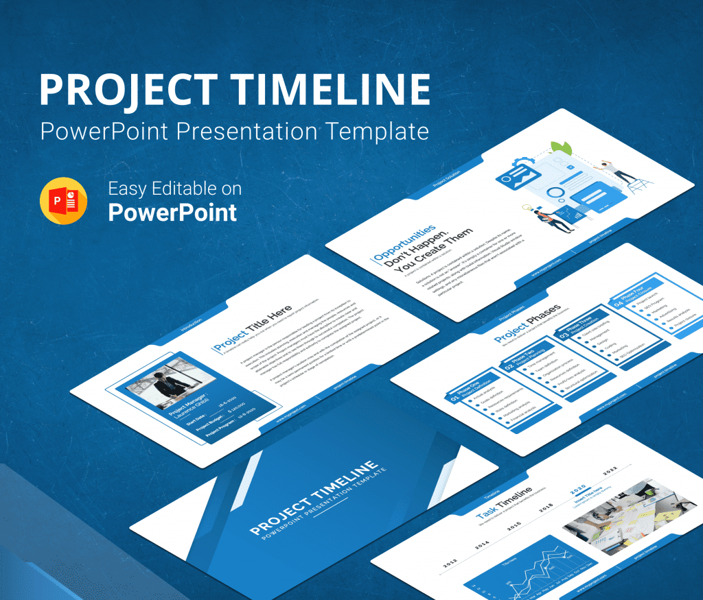 Premast | Project Timeline Report PowerPoint Presentation Template