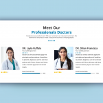 Meet our Professional Doctors PowerPoint Template