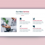 Best Service PPT (Medical Service offering Template)