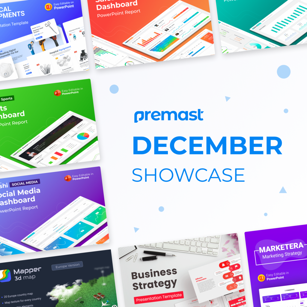 December Showcase: Recently Added, Top Downloaded PowerPoint Template&#038; more!