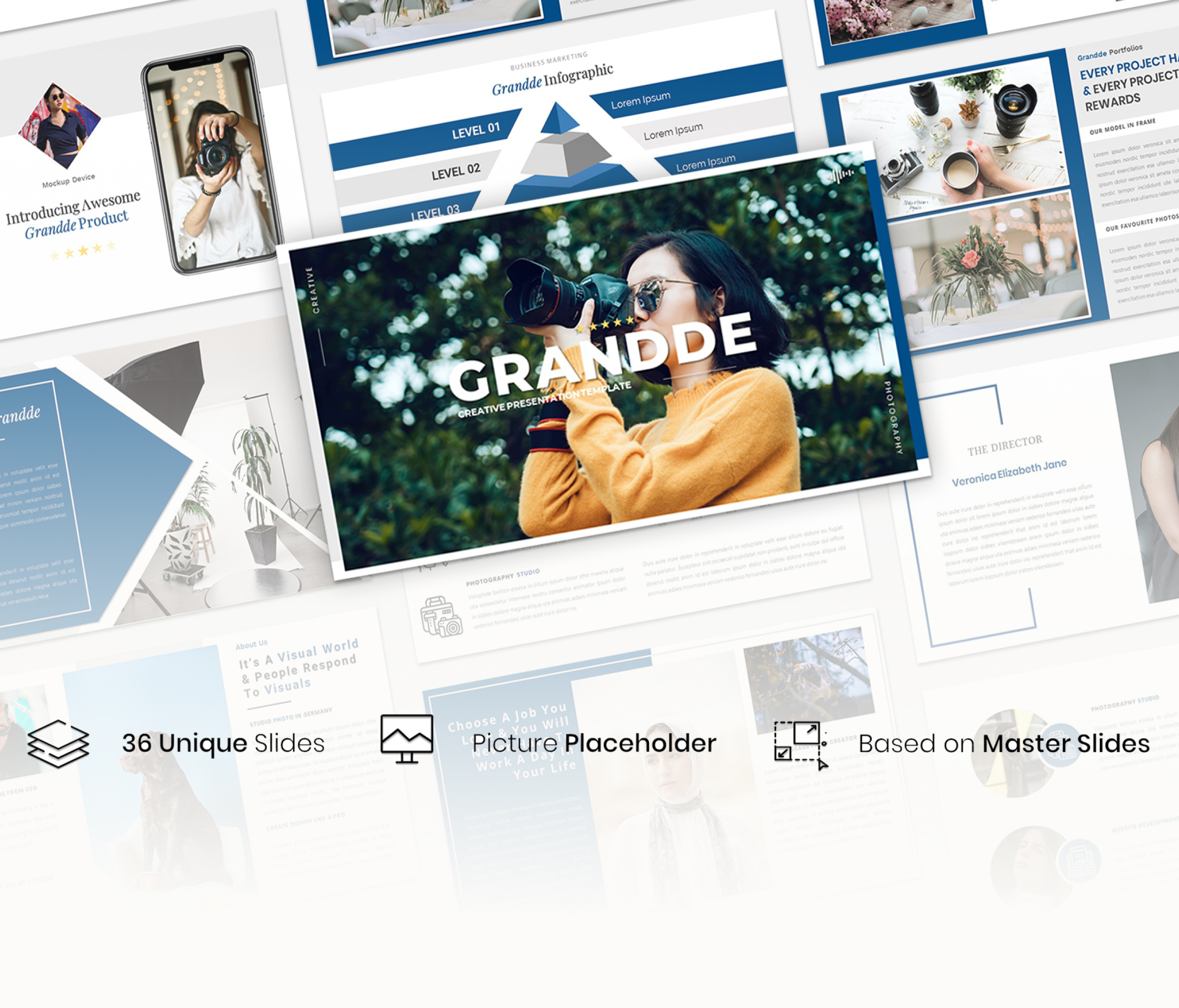 Grandde – Creative Business Presentation Template