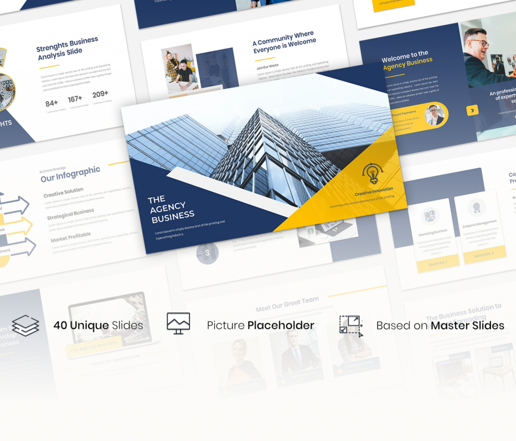 Premast | The Agency – Business Presentation Template