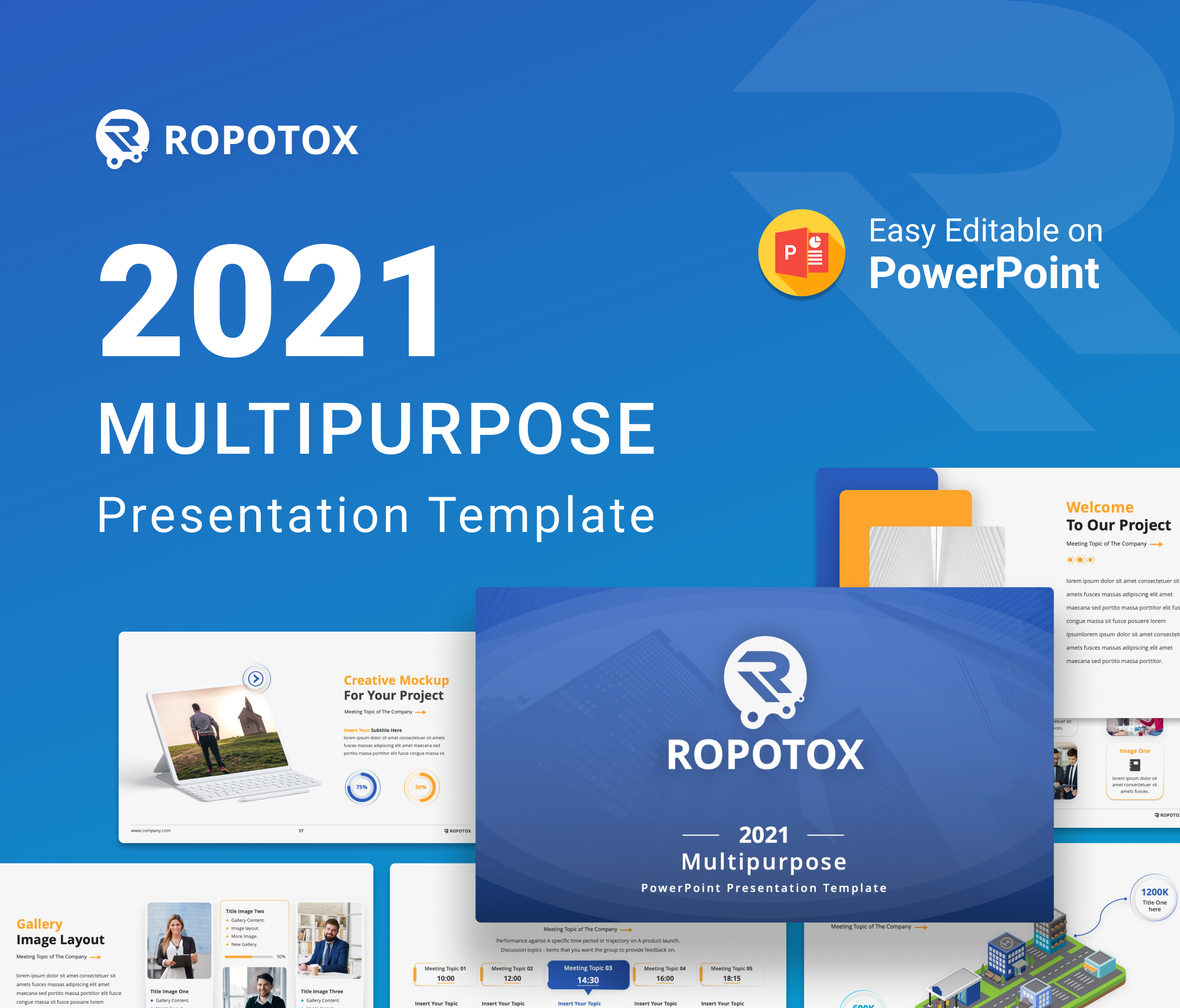 Ropotox 2021 Multipurpose Presentation Template