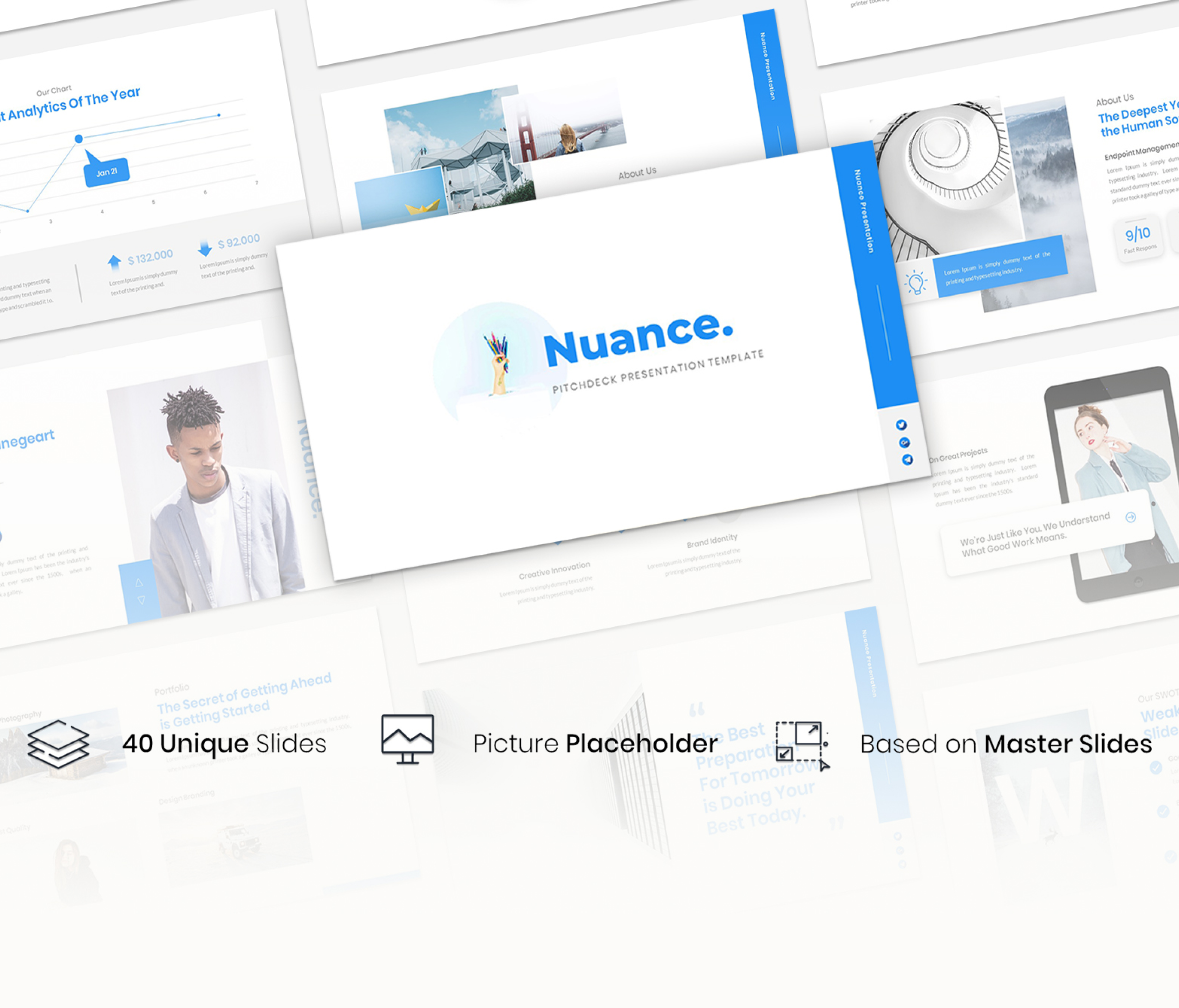 Nuance – Pitchdeck Google Slides Template