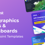 Infographics, Maps and Dashboards PowerPoint Presentation Templates<