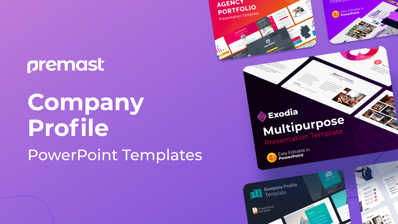 5 Company PowerPoint Presentation Templates