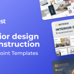 Interior Design & Constrattions PowerPoint Presentations Templates<