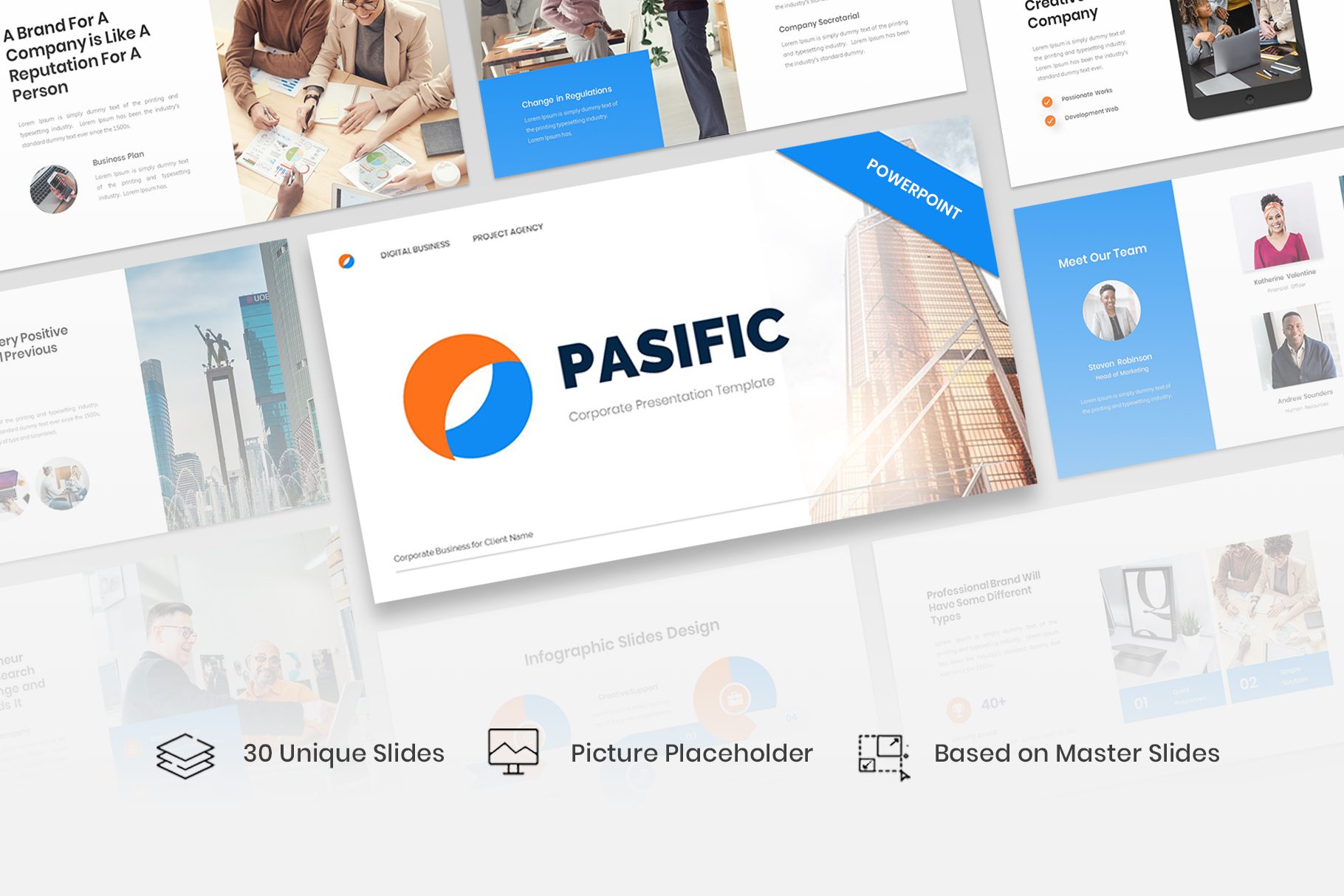 Pasific – Corporate PowerPoint Template