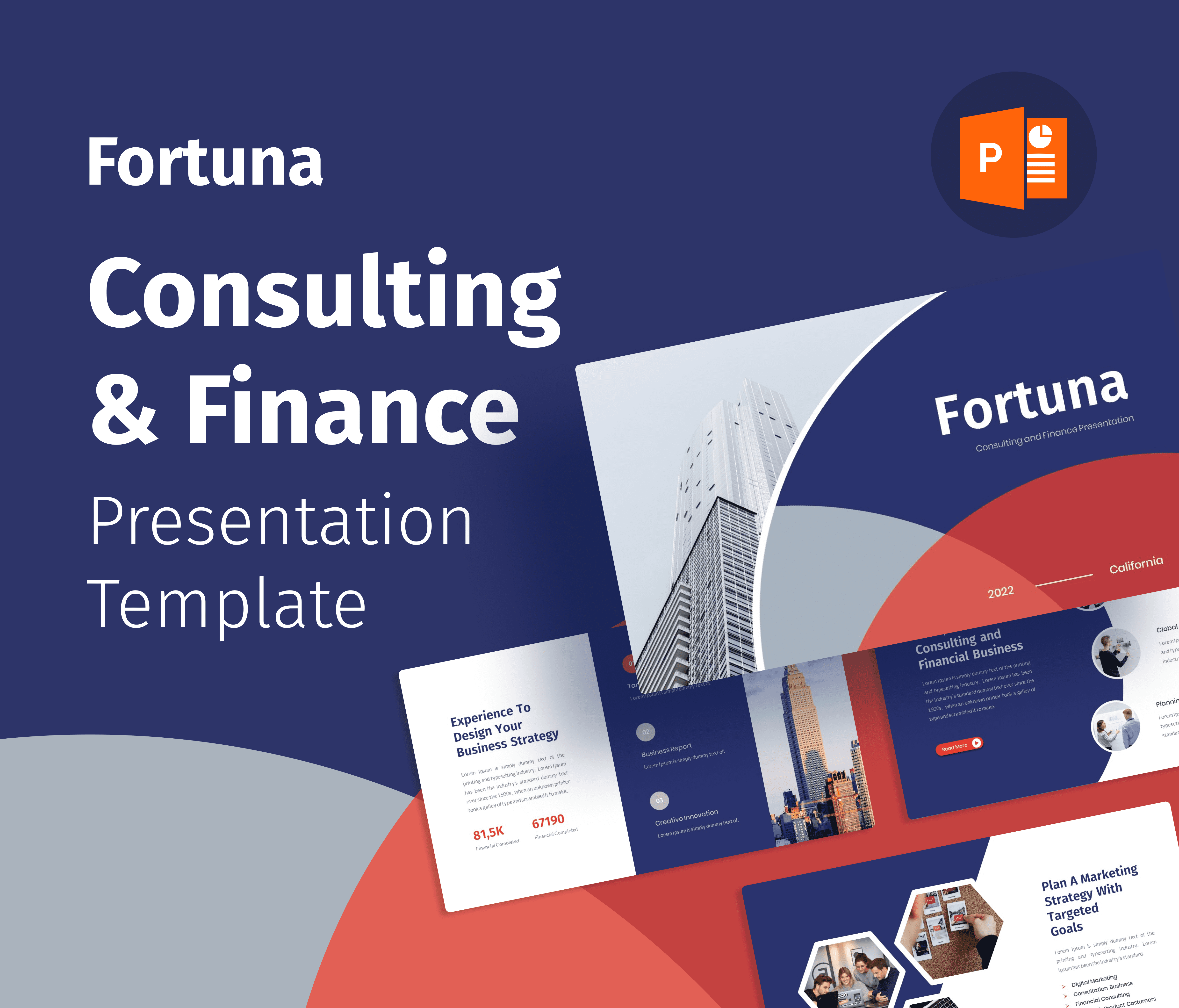 Fortuna – Consulting & Finance PowerPoint Template