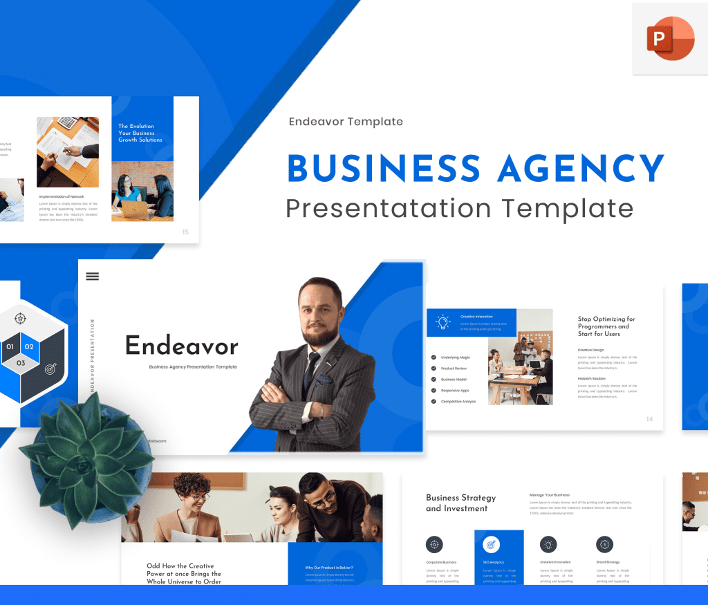 Premast Endeavor Business Agency Powerpoint Template Premast Endeavor Business Agency Powerpoint Template