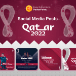 Qatar 2022 World Cup Social Media Posts Design