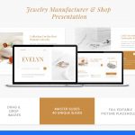 Evelyn – Jewelry Manufacturer & Shop  powerpoint Presentation Template