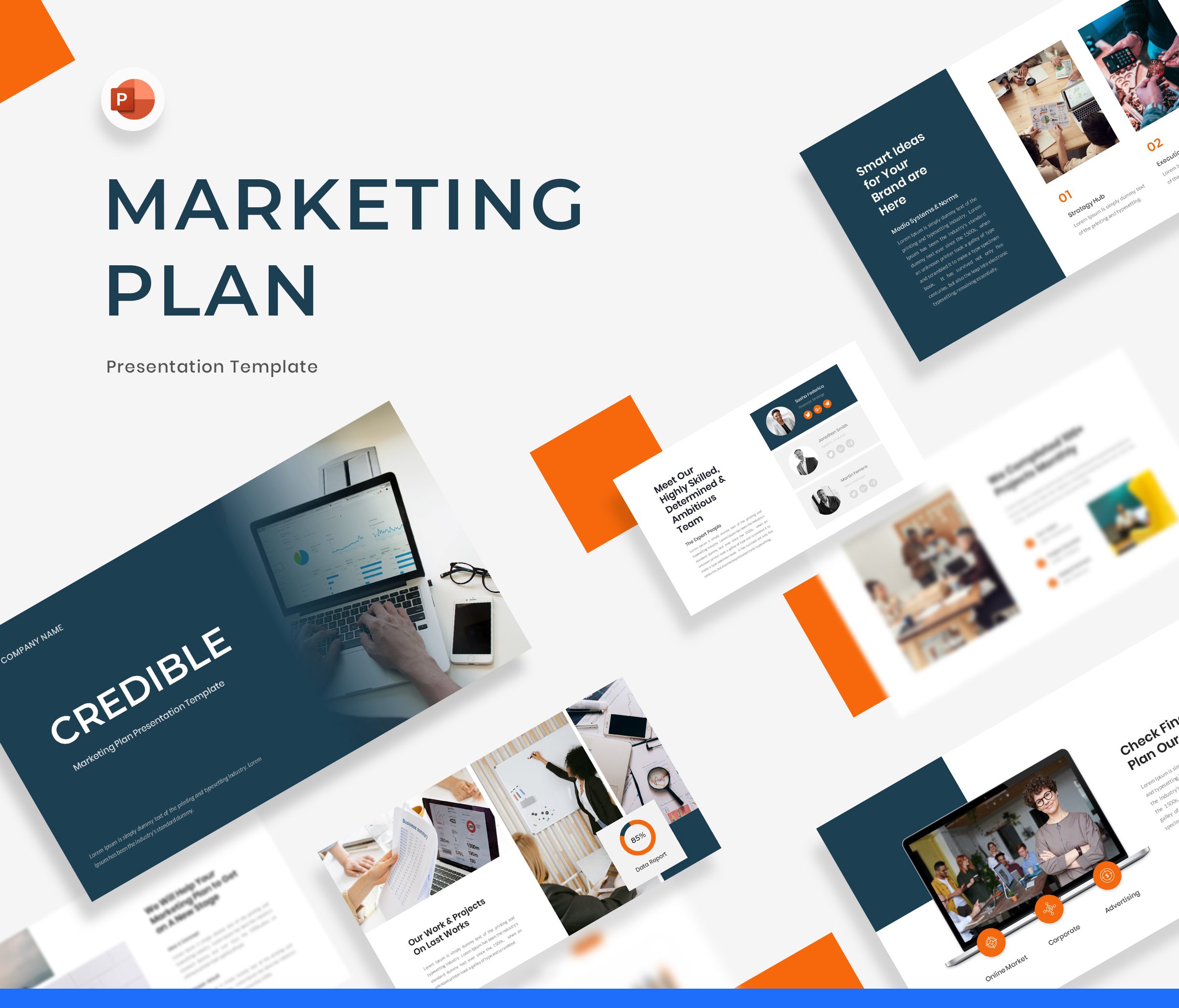 Credible – Marketing Plan google slide-Presentation