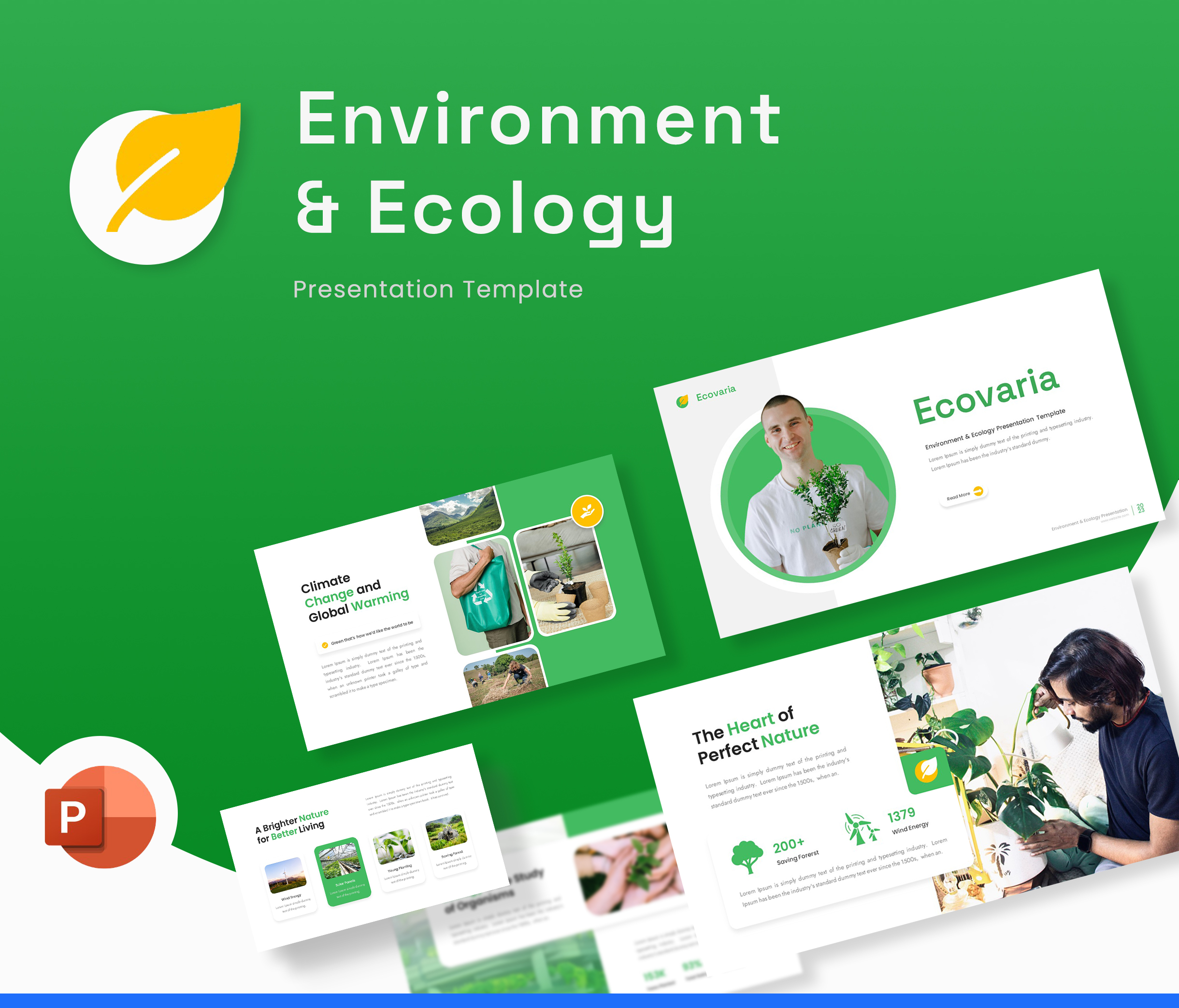 Ecovaria-Environment & Ecology Presentation Template-powerpoint