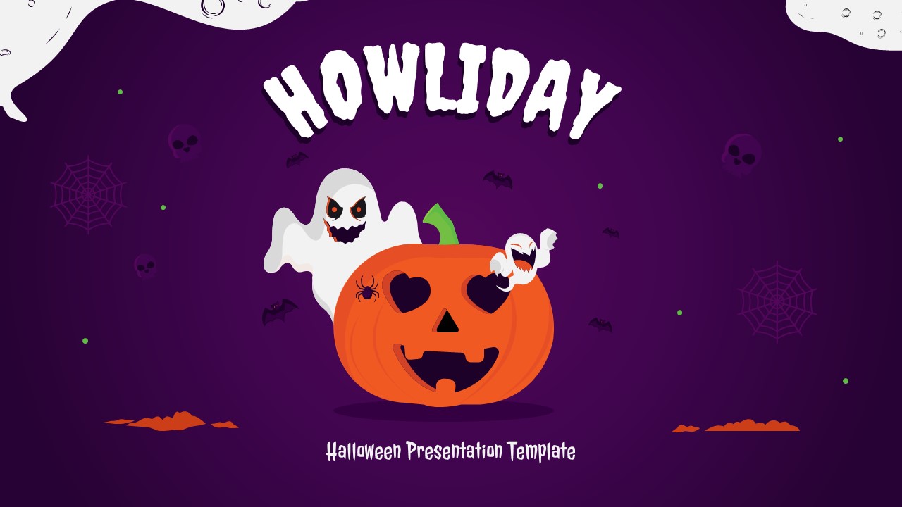 Halloween presentation Template (GoogleSlide)