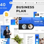 Level-Up-Business Plan Template-Google Slides