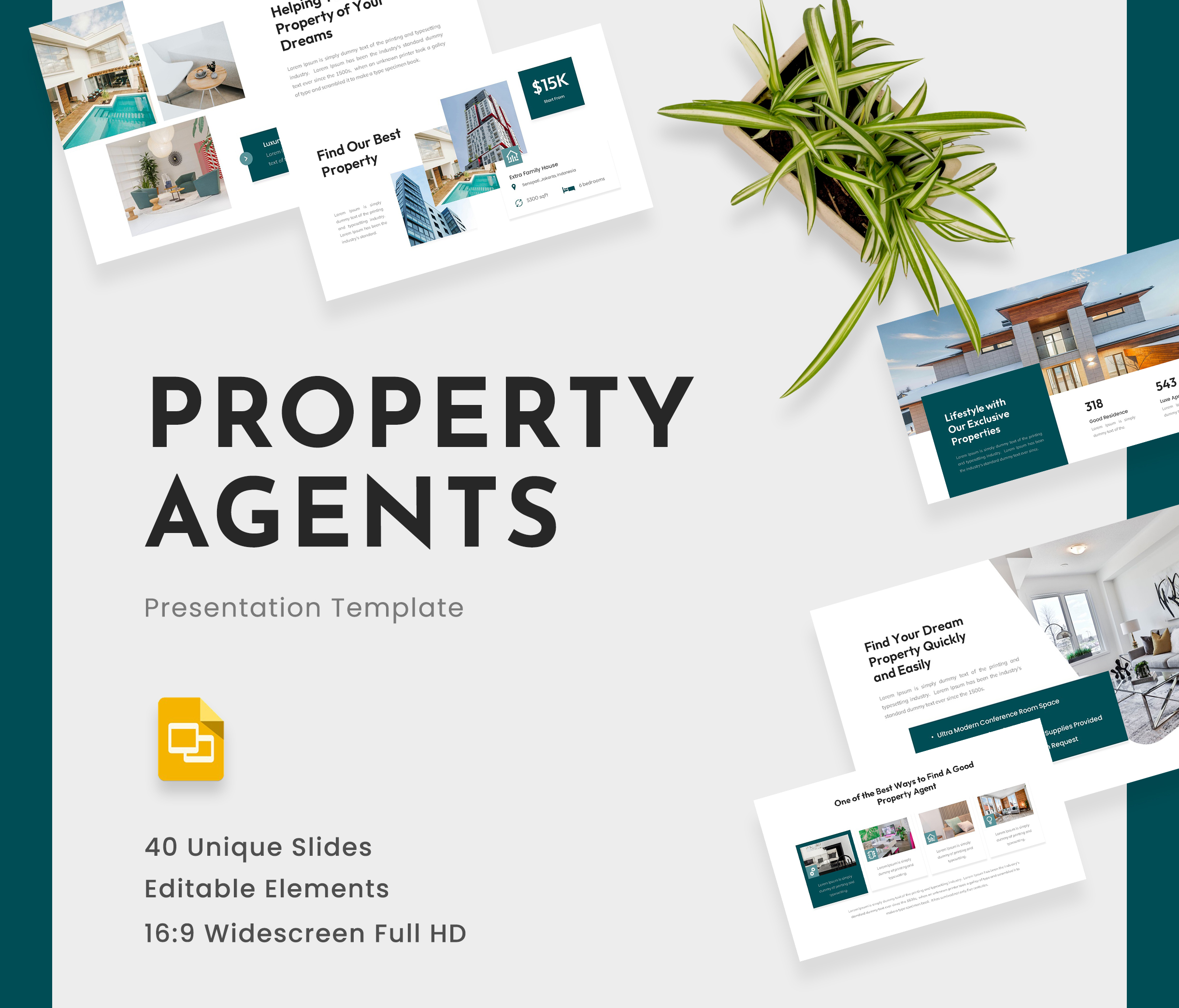 Property Agency Google Slides