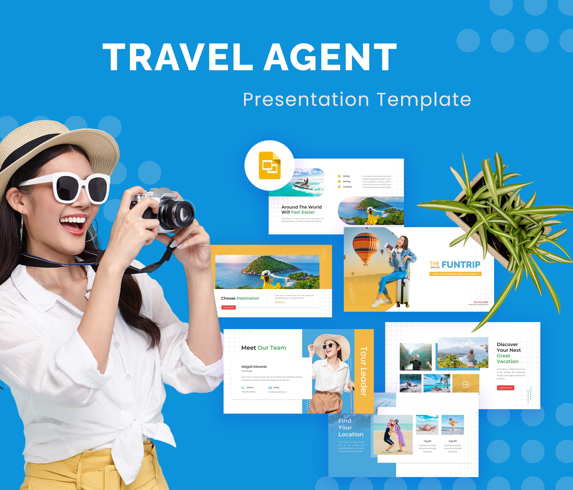 Travel Google Slide Template