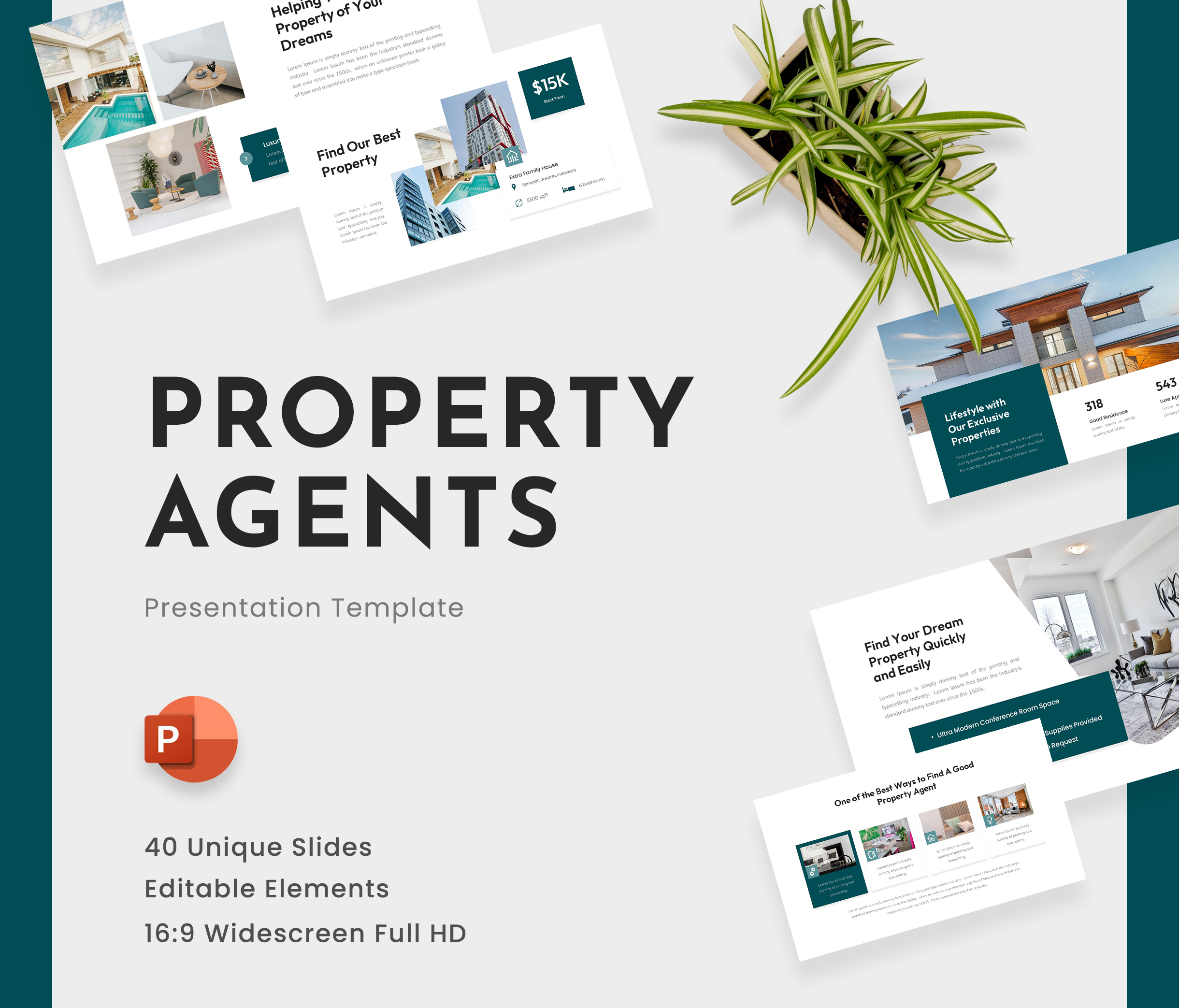 Property Agency PowerPoint Template