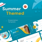 Summer Themed Presentation PPTX