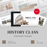 History Class Presentation template PPTX