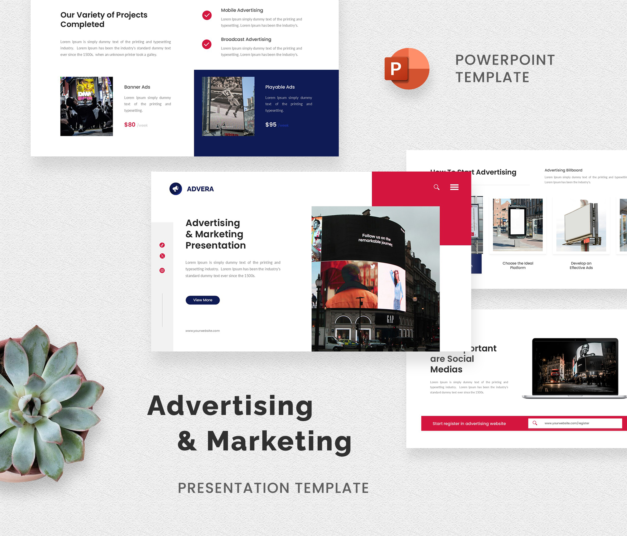 Advera – Advetising and Marketing PowerPoint Presentation