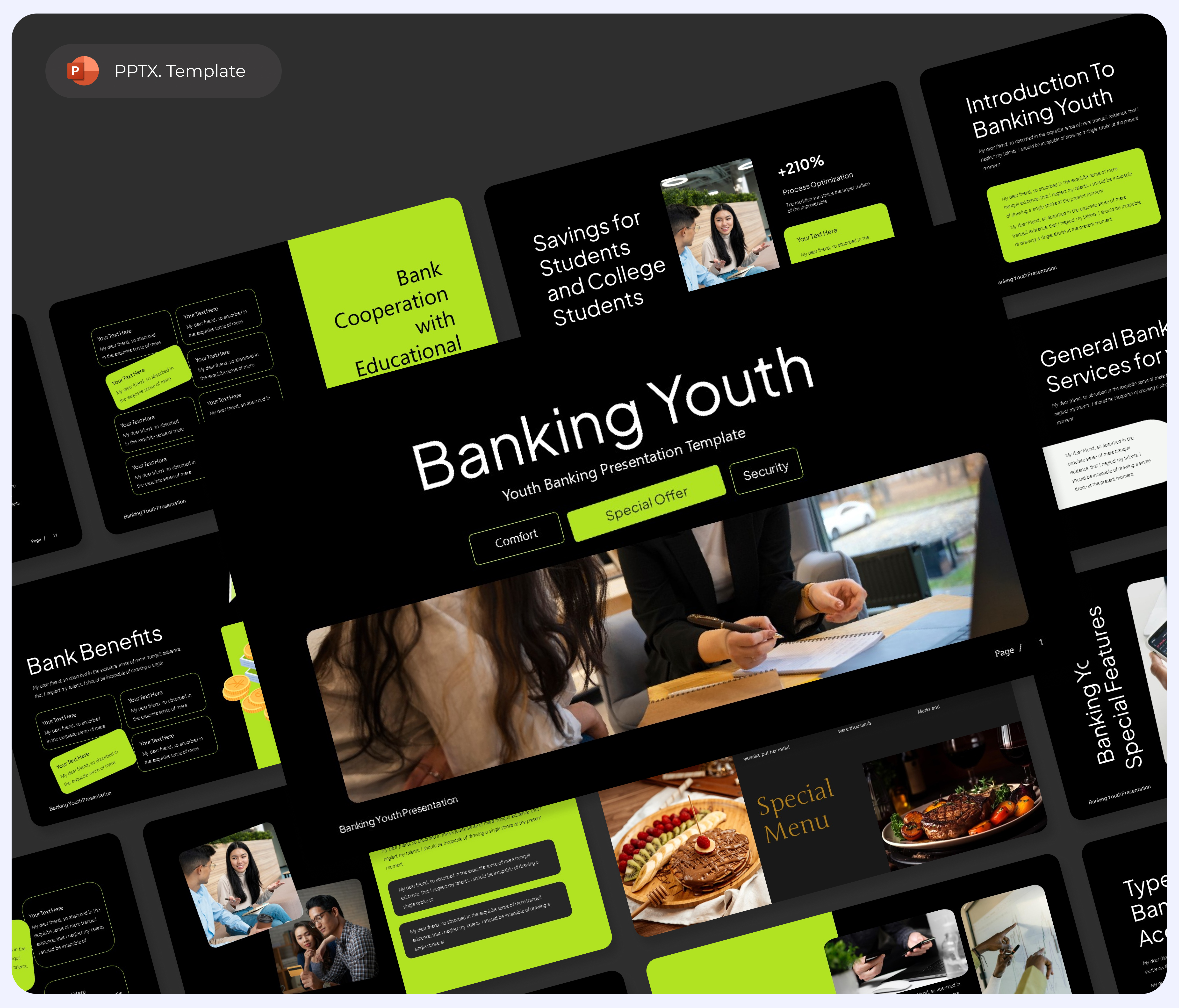 Banking Youth – PowerPoint Presentation Template